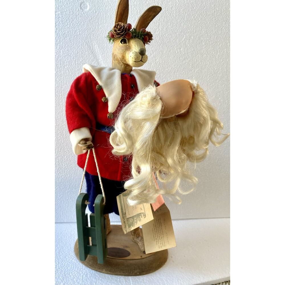 vintage Christmas Le Artisan Gallery by Silvestri a House of Hatten rabbit